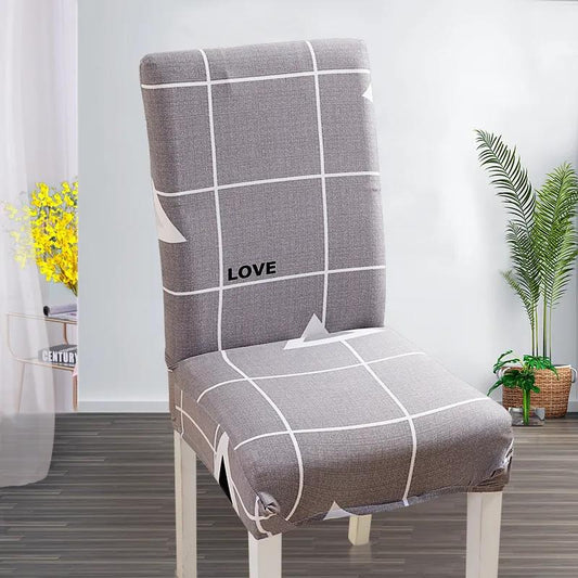 Chair Cover Elastic Universal One-Piece Chair Cover Fabric Home Dining Chair Cushion Stool Back Seat Cover Hotel