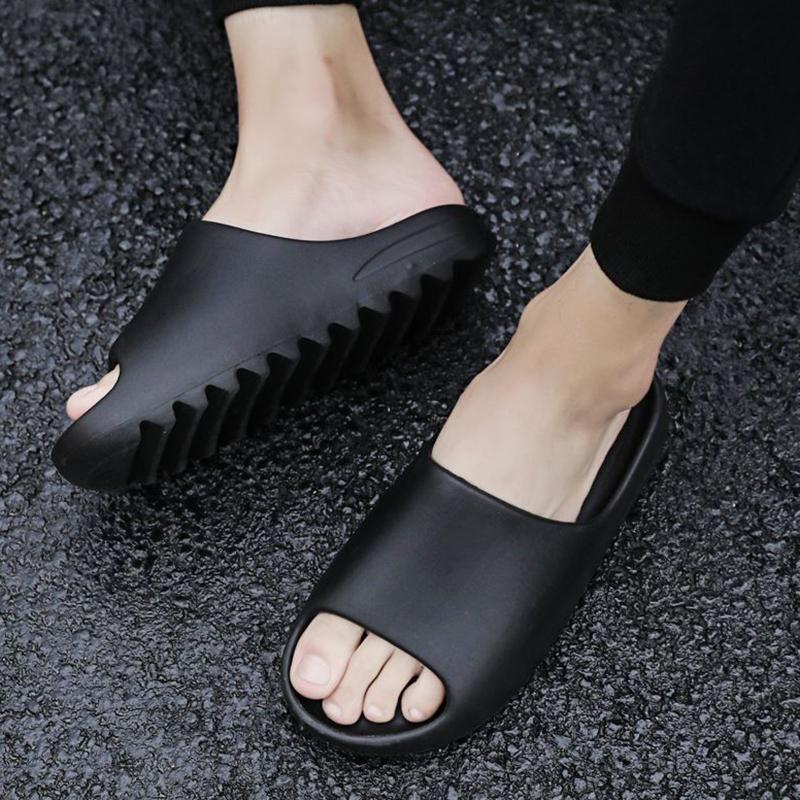 Men's  Women's Fish Mouth Slippers Indoor Home Summer Beach Outdoor Slippers Platform Shoes Flat Shoes Soft  Comfortable