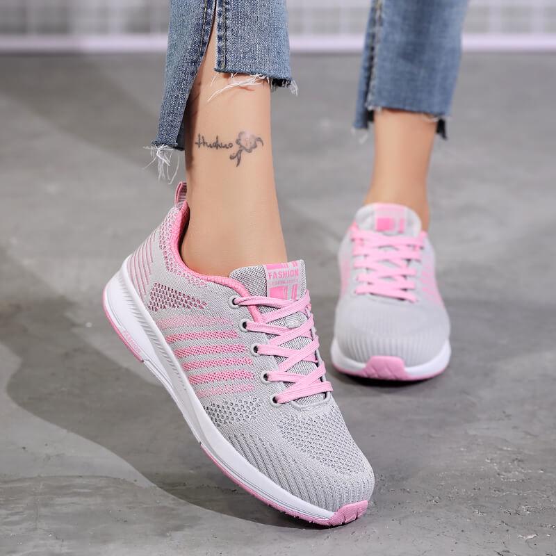 Mesh Light Sneakers Women Shoes knitting Spring Summer Breathable Running Shoes for Women