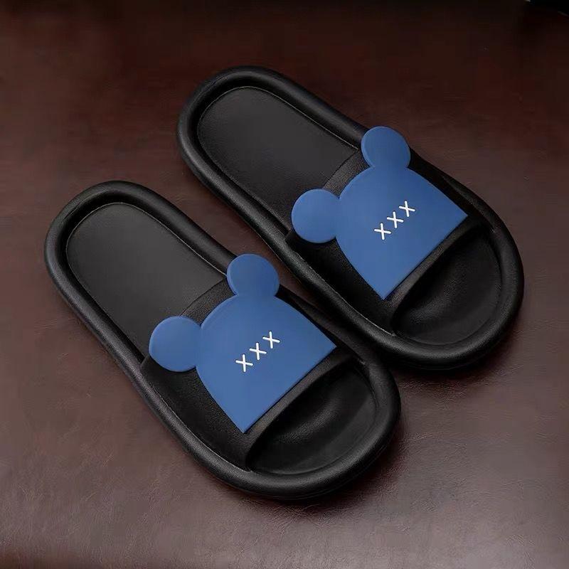 Slippers for Outer Wear Home Non-slip Bathroom Bath Sandals and Slippers Cute Light and Soft Slippers Beach Sandals