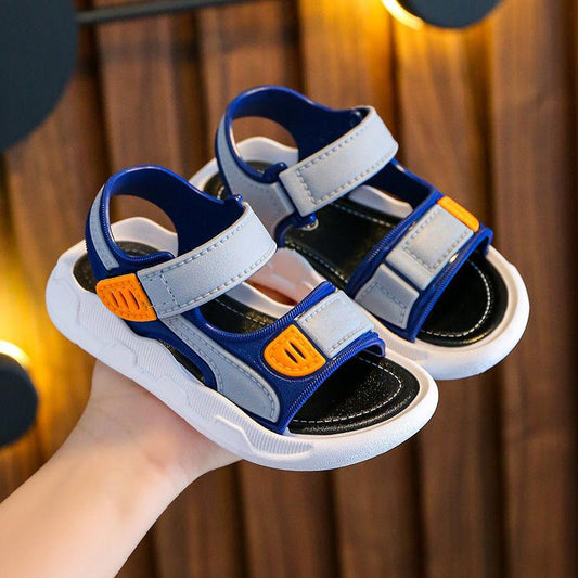 Boy's Sandals Summer Children's Non-slip Beach Sandals Soft-soled Non-slip Children's Sandals for Girls