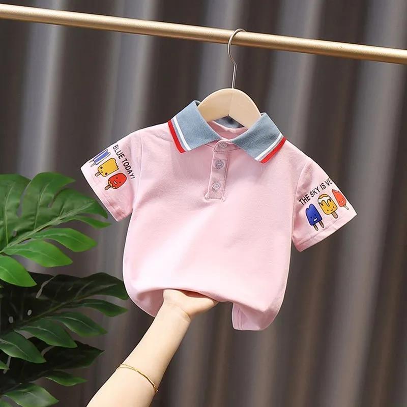 Boys Summer Suits Children's Handsome Trendy Boys By Summer Short-sleeved Tops