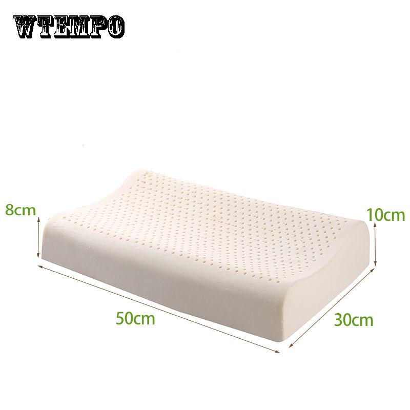 Memory Pillow Adult Massage Pillow Thailand Natural Latex Pillow Protection Cervical Rubber