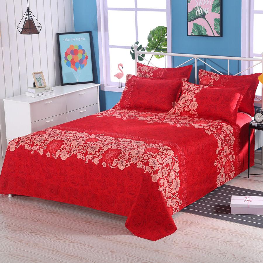 Household Skin-friendly Washed Cotton Female Beding Student Dormitory Bed Linen