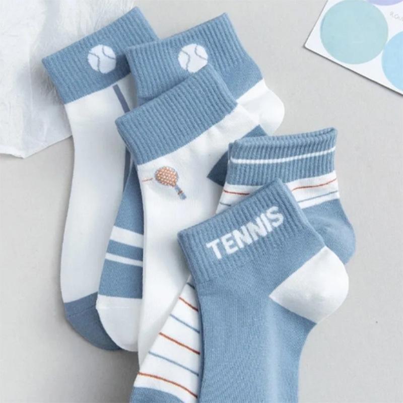 Socks Men's Socks Cotton Pure Summer Thin Breathable Deodorant Sports Mid-tube Socks Ins Tide Short Summer