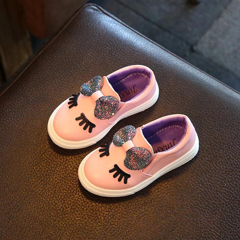 Spring and Autumn Girls' Shoes Board Shoes Small and Medium-sized Children's Baby White Shoes Girls' Casual Shoes Children's Sports Shoes