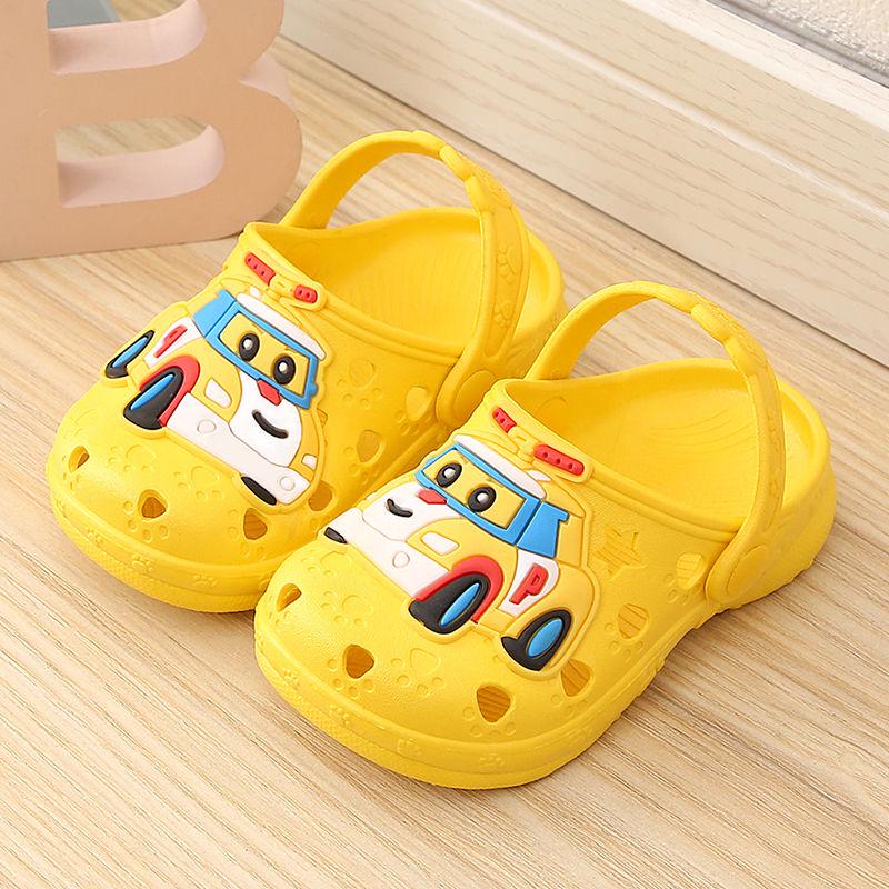 Car Children's Hole Shoes Baby Sandals and Slippers Children's Slippers Boys and Girls