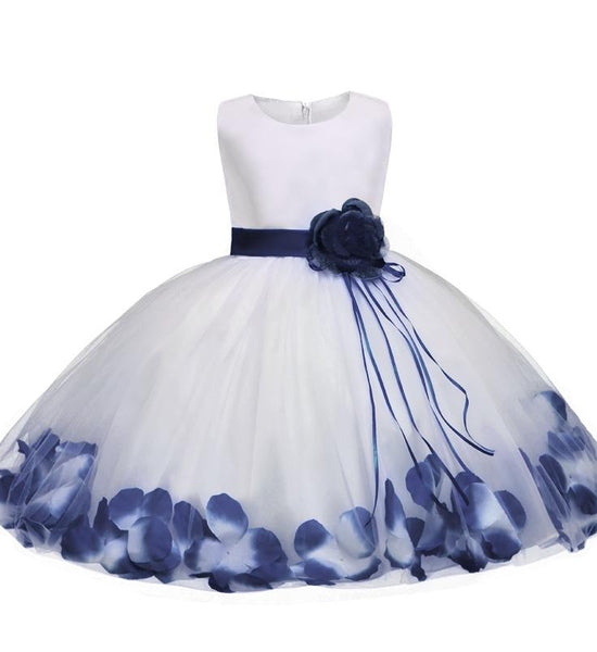 Flower Christmas Girl Dress Wedding Princess Tutu Party Events Dresses for Teenage Girl Dress Ceremonies Kids Children Clothes