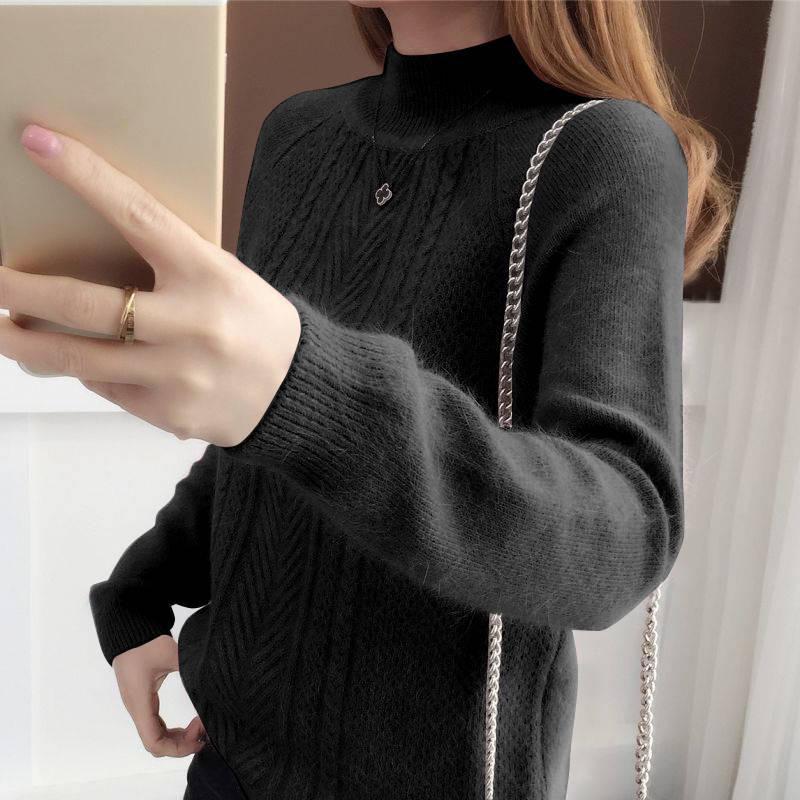 Cashmere Sweater Women Turtleneck Women's Plus Size Knitted Winter Women Warm Sweaters Female Jumper