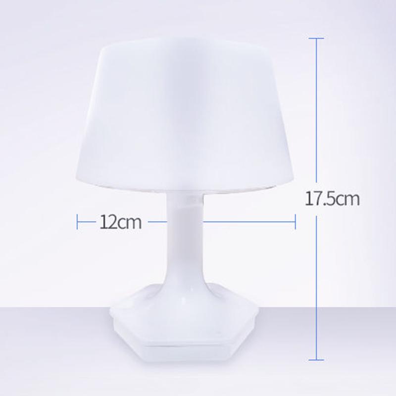 Led Night Light Bulb Bedroom Bedside Table Lamp Luminous Unplugged Baby Energy-saving Power-saving Rechargeable Table Lamp