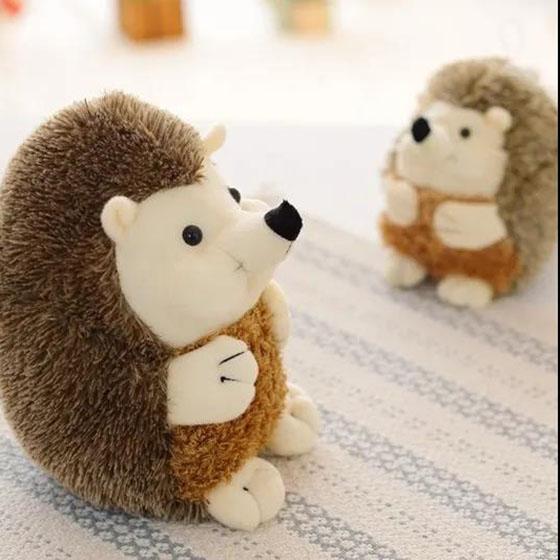 Children's Plush Toys Lovely Creative Plush Toys Cute Little Hedgehog Plush Doll Pillow Kids Birthday Gift Xmas Gift Party Decor