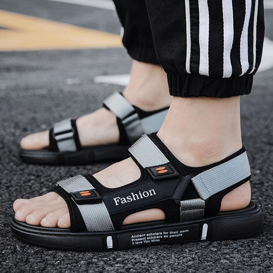 Men's Sandals Summer Trendy Casual Vietnamese Beach Shoes Men's Outdoor Sports Sandals and Slippers