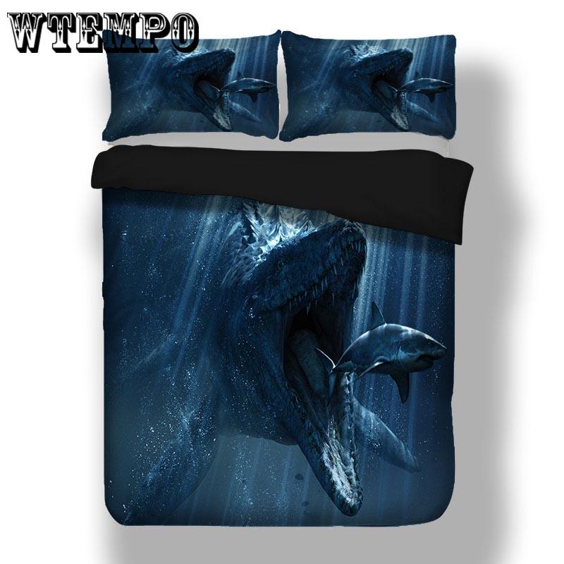 3D  Dragon Bed Linen Bedding Sets Comforter Bed Cover Galaxy Duvet Cover Set Bedding