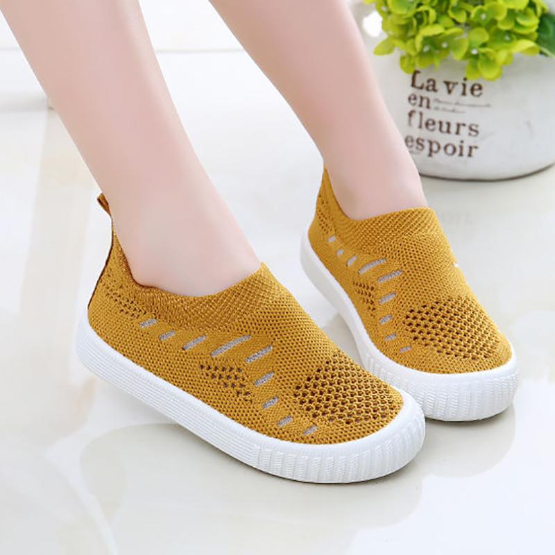 Spring and Summer Children's Mesh Sports Shoes Boys Breathable Net Shoes Girls Casual Shoes Kids Baby Soft Bottom Kindergarten