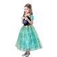 Frozen Princess Dress Summer Anna Girls Short Sleeve Dress Children's Performance Dress Birthday Performance Dress