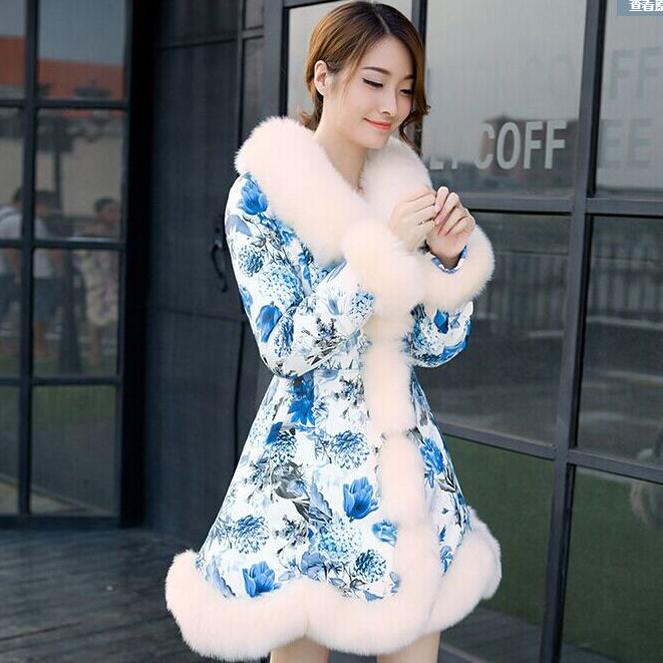 Winter Fashion Fox Fur Grass Woman Coat Plush Thickening Medium Length Women's Leather Coat Medium Length Plush Thin Rabbit Hair Coat Plus Size