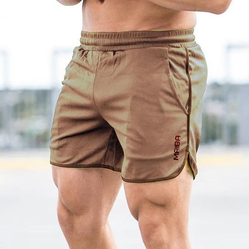 Muscle Fitness Brothers Summer Sports Shorts Men's Fitness Running Basketball Quick-drying Loose Breathable Five-point Pants