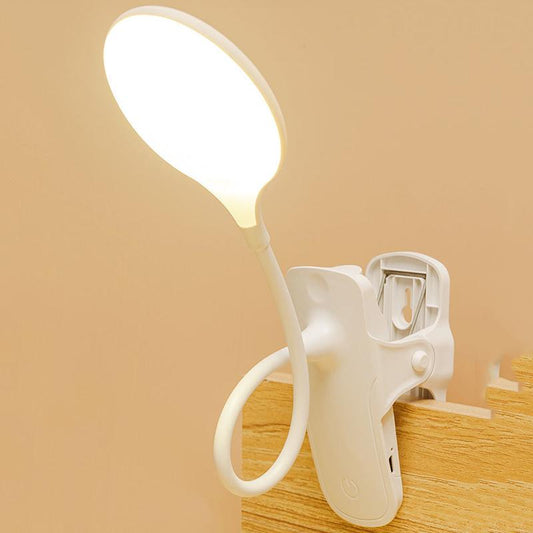 Clip-on Table Lamp Eye Protection Learning Rechargeable Plug-in LED Clip Bedside Lamp Student Dormitory Children To Protect Eyesight