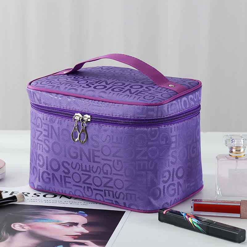 Cosmetic Bag Large-capacity Fashion Portable Large Cute Women's Wash Bag Travel Carry-on Storage Box