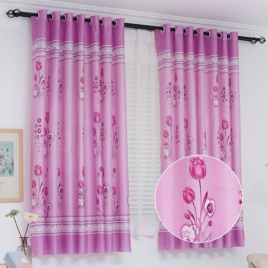 WTEMPO Curtain Fabric Finished Shade Special Clearance Sale Window Curtains Short Curtain