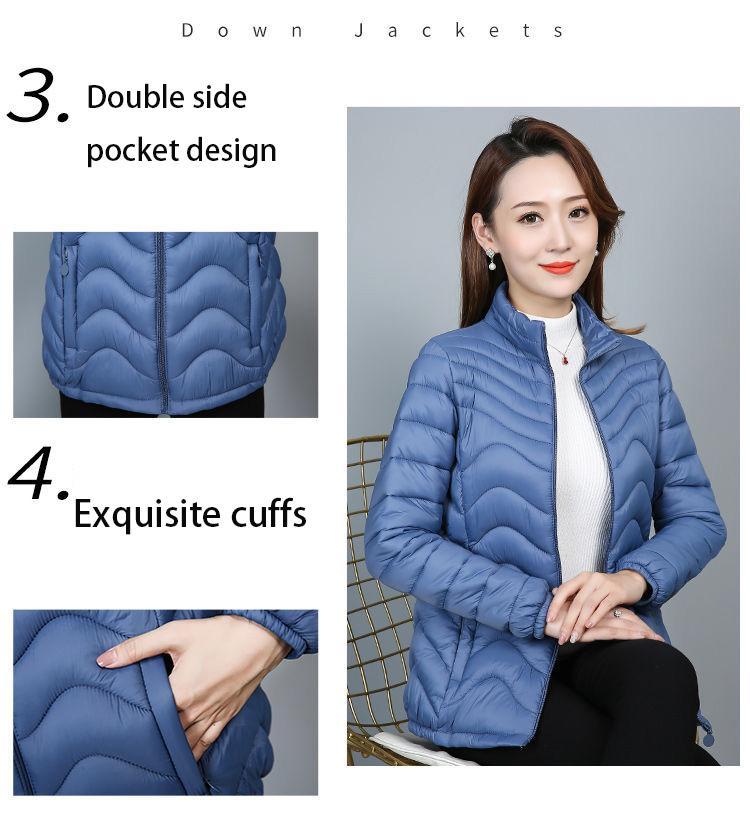 Close-fitting Small Padded Jacket, Down Padded Jacket, Inner Wear To Keep Warm, Outer Wear All-match Women's Short Winter Cotton Jacket