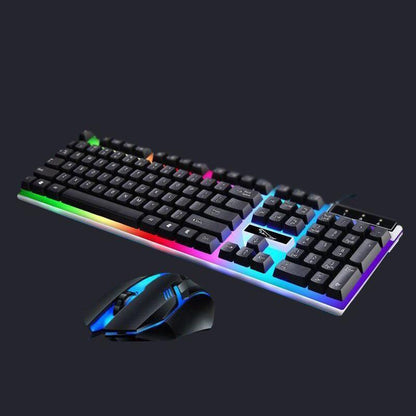 Backlit Keyboard Mouse Set Manipulator Feel Office Home Keyboard and Mouse Gaming Computer Notebook Keyboard and Mouse Set