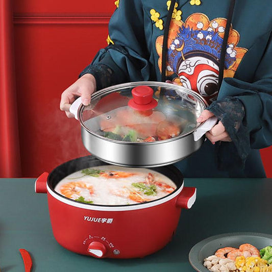 Electric Frying Pan Multi-function Electric Pot Mini Electric Skillet Small Electric Pot Household Pot Non-stick Small Pot