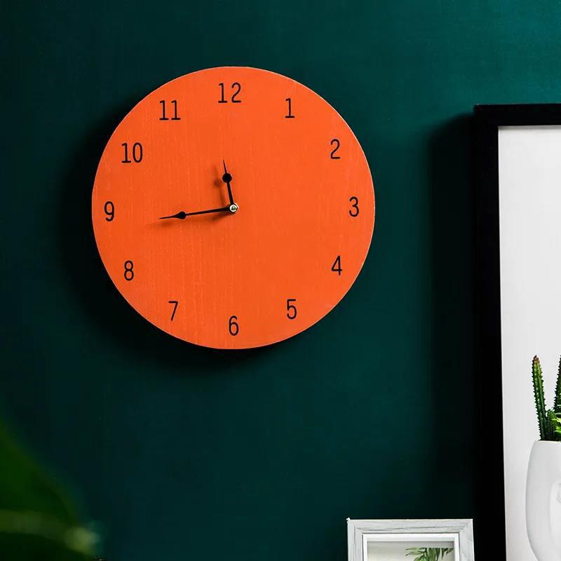 Nordic Personality Creative Wall Clock Dining Room Living Room Home Fashion Bedroom Clock Decoration Mute Quartz Clock