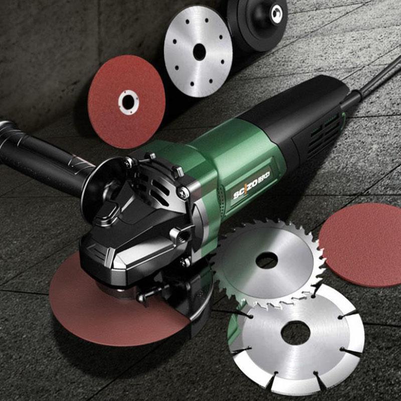 2680W Industrial Powerful Angle Grinder Cutting Machine Multi-function Electric Grinder Handheld Polisher