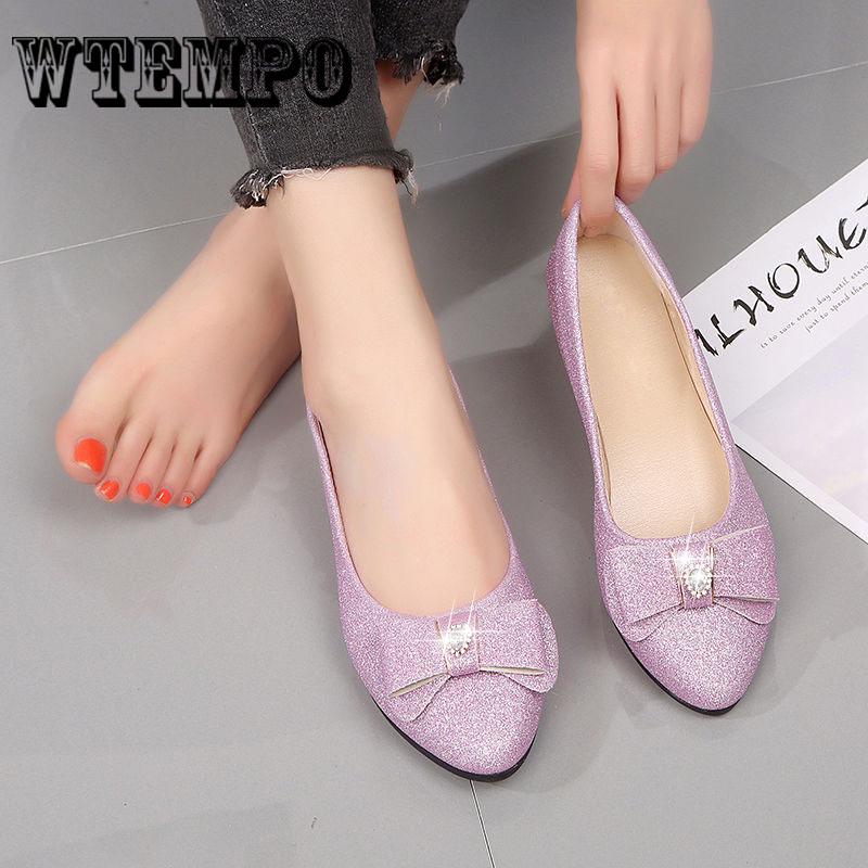 Flats Fashion Spring Autumn Fashion Women Flat Shoes Pointed Toe Soft