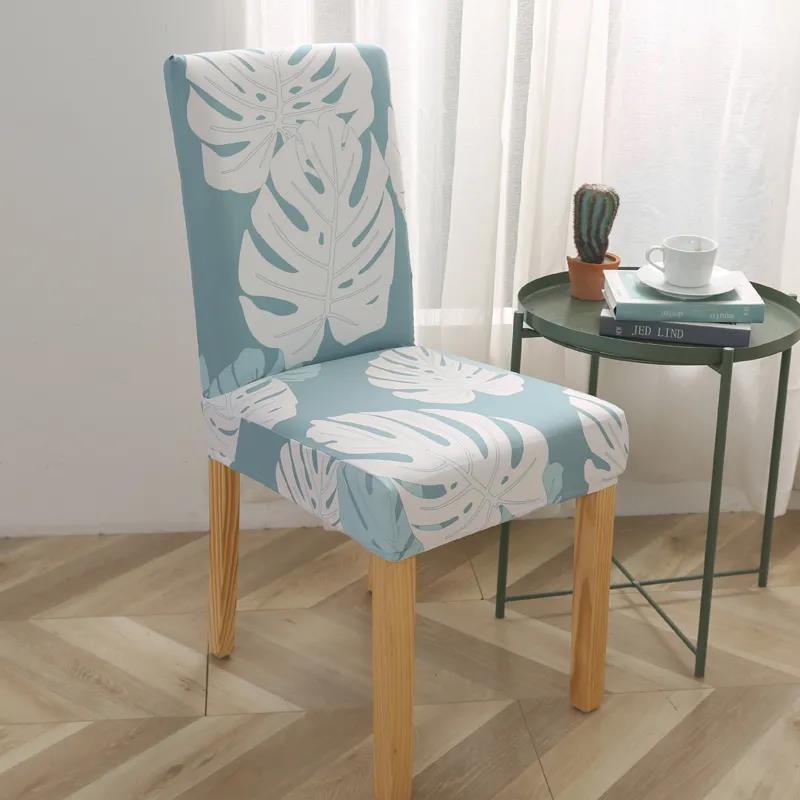 1 Piece of Household Simple Chair Cover One-piece Universal Cushion Dining Chair Cover