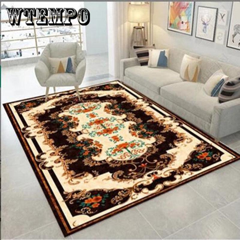 Modern Feather Printed Carpets For Living Room Pad Bedside Blanket Doormat Outdoor Parlor