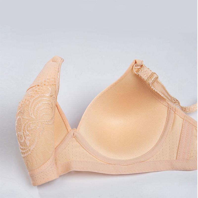 Breathable One-piece Women's Underwear Oversized Push-up Bra Thin, Comfortable and Breathable Underwear Without Steel Ring