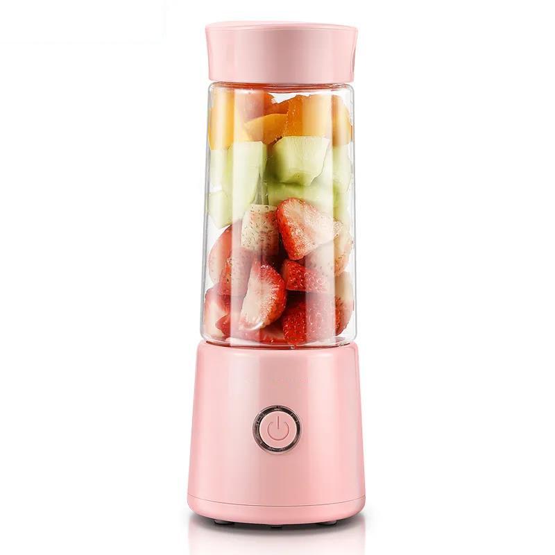 Portable Juicer for Household Fruits Small Rechargeable Mini Juicer Cup Electric Frying Juicer Portable and Convenient for Drinking