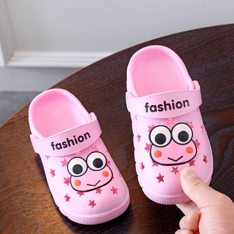 New Baby Slippers Summer 0-5 Years Child Hole Shoes Girls Non-slip Baby Sandals Boys Beach Shoes