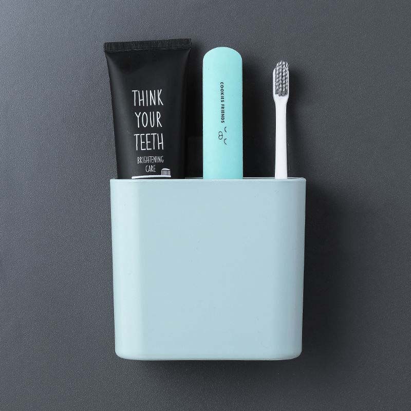 Wall-mounted Toothbrush Toothpaste Storage Box Bathroom Creative Minimalist Storage Rack