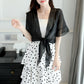 Plus Size Dress Chiffon Shawl Sunscreen Short Jacket Shawl Cardigan