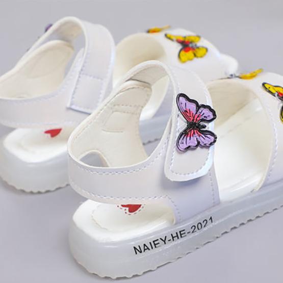 Girls' Sandals In Summer Little Princess Sandals Baby Shoes Little Girl Children's Soft Sole Non Slip Casual Sandals