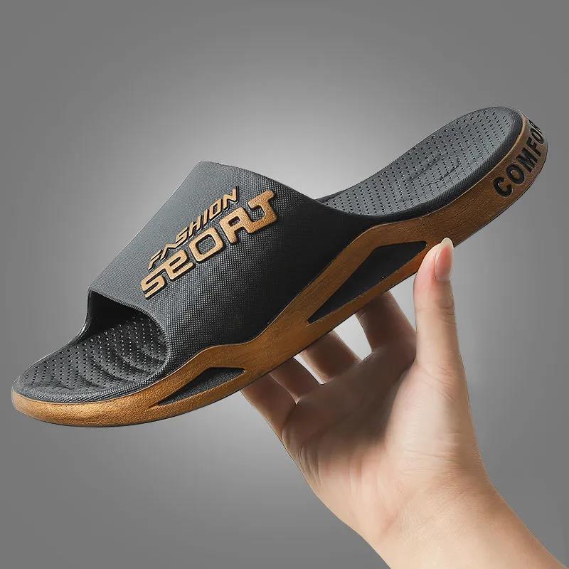 Men's and Women's Non-slip Indoor Slippers Summer Soft Bottom Outer Wear Slippers