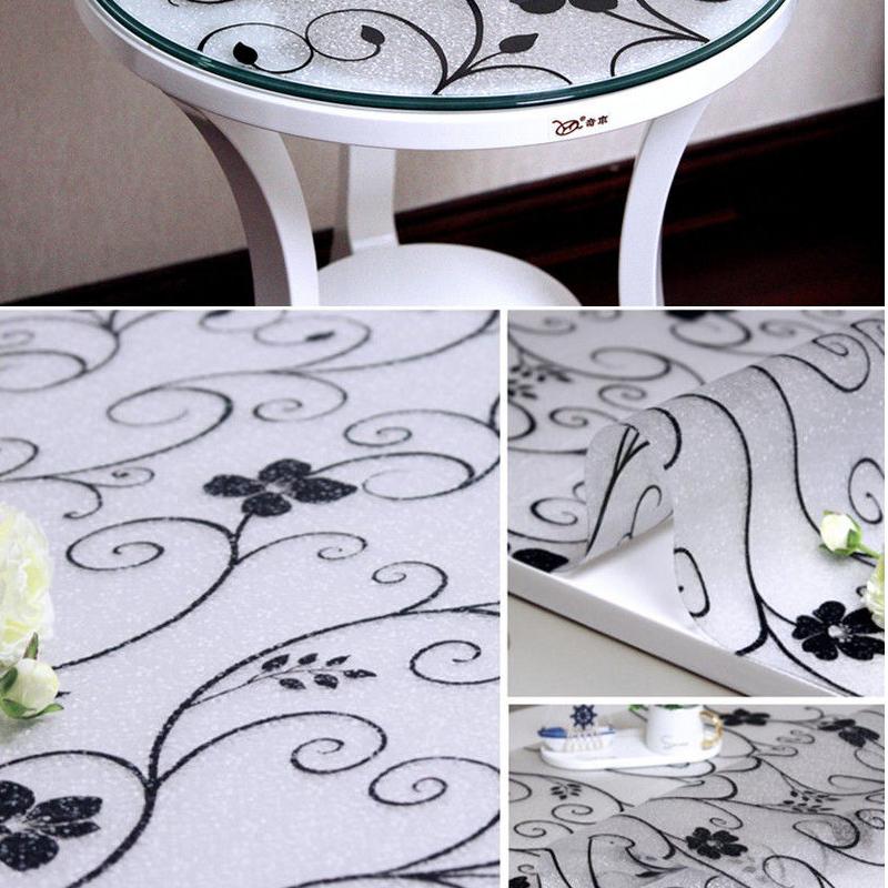 1.5mm Thick Soft Glass Round Table Mat Waterproof and Oil-proof Disposable Tablecloth Insulation Tablecloth PVC Dining Table and Coffee Table Mat