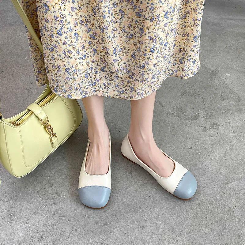 Women's Summer French Flat Mules Shoes