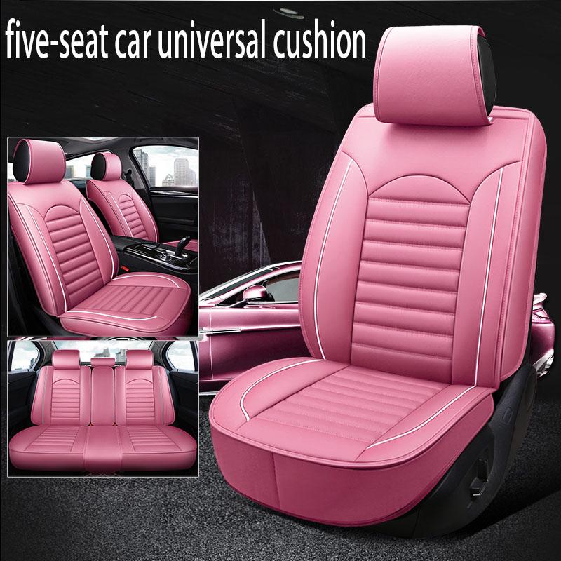 Four seasons car seat cover leather universal 5-seater car seat cover fully surrounded car cushion