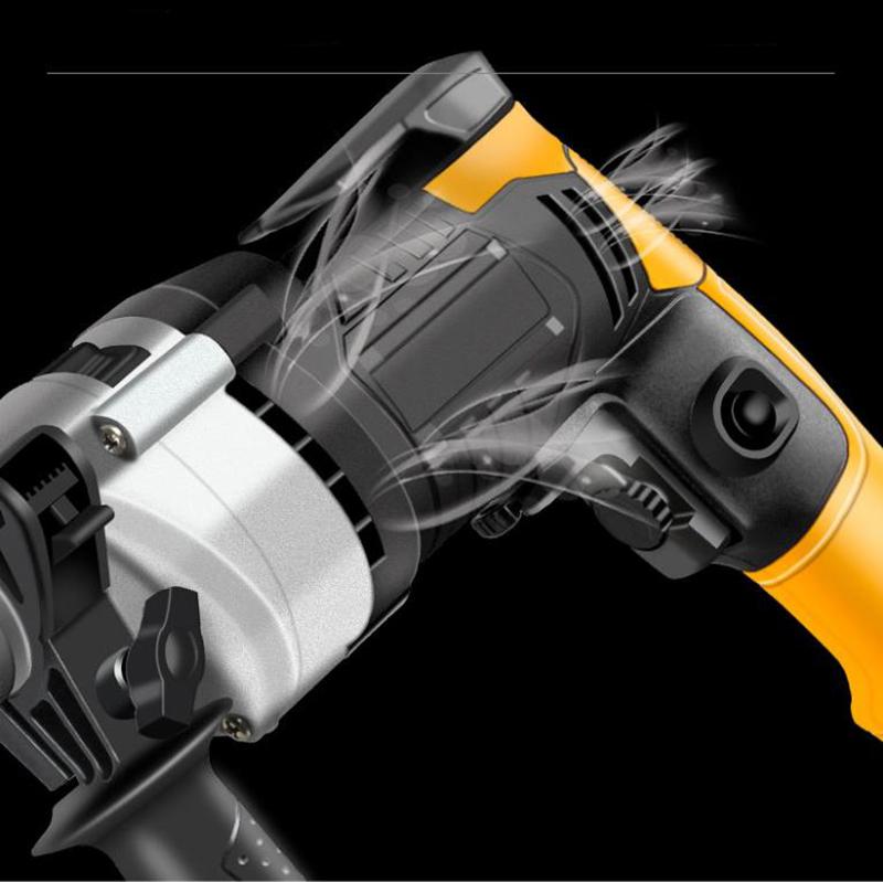 1380W Impact Drill Set Electric Screwdriver Wired Electric Drill Motor for Construction Worker Electrician