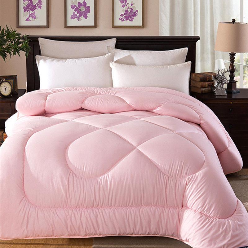 100% Authentic Thick Warmth Silk Quilt Double Spring and Autumn Mulberry Silk Quilt Winter Bedding