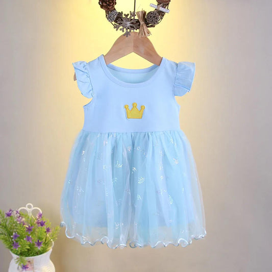 Little Girls Dress for Party Wedding Summer 2021 Baby Kids Dresses for Girls Children's Party Princess Tutu Dress Casual Clothes