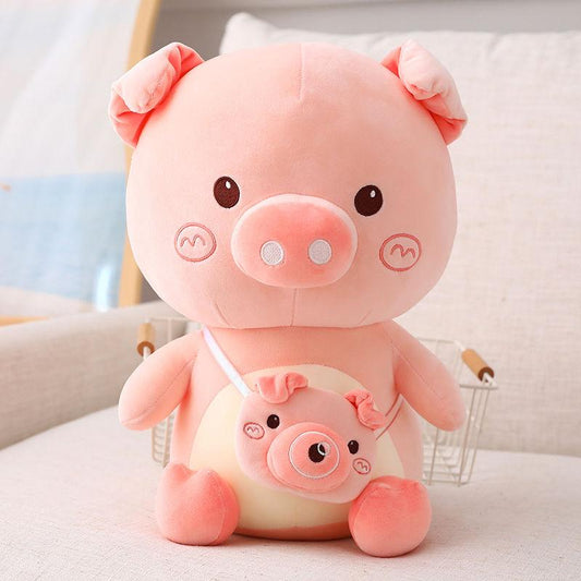 Cute Bubble Pig Plush Doll Soft Plush Toy Girl Sleeping Bed Big Pillow Doll Lovely Kids Plush Doll Gifts