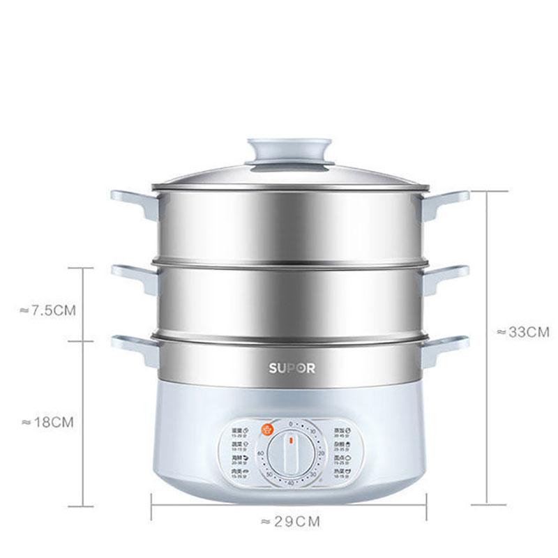 Steamer Household Multifunctional Electric Steamer Electric Pot Electric Cooker Rice Cooker Soup Multicookers