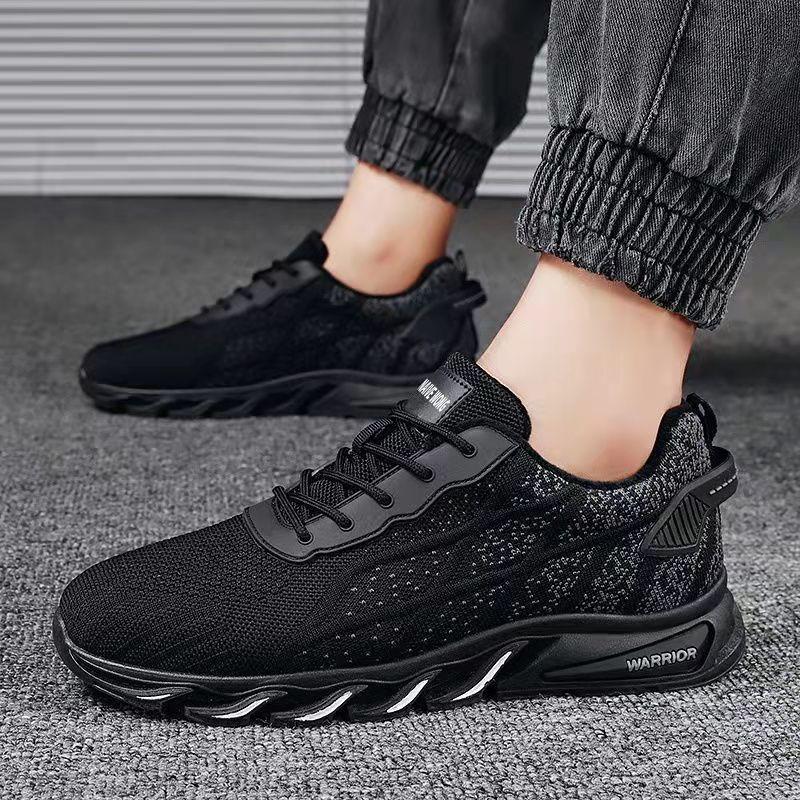 Men's Casual Sports Shoes Breathable Running Shoes Travel Shoes Boys Flying Mesh Shoes Basketball Shoes