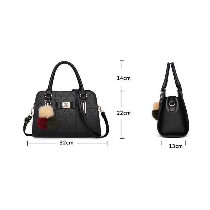 European and American style Shoulder Handbag Trendy wild Patent leather bag Big capacity Woman bag