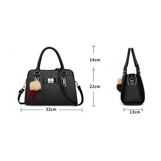 European and American style Shoulder Handbag Trendy wild Patent leather bag Big capacity Woman bag